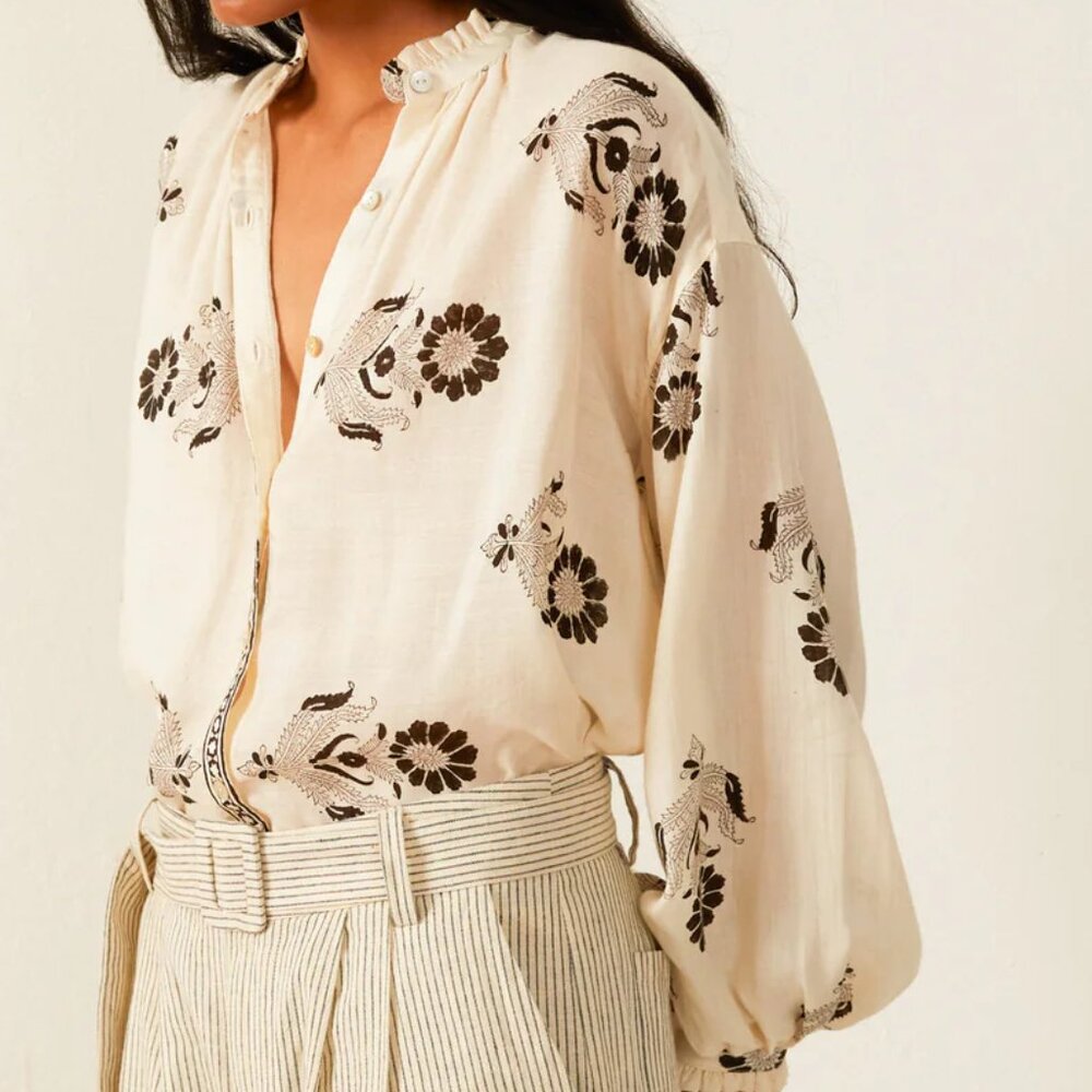 Poet Ink Cactus Flower Shirt